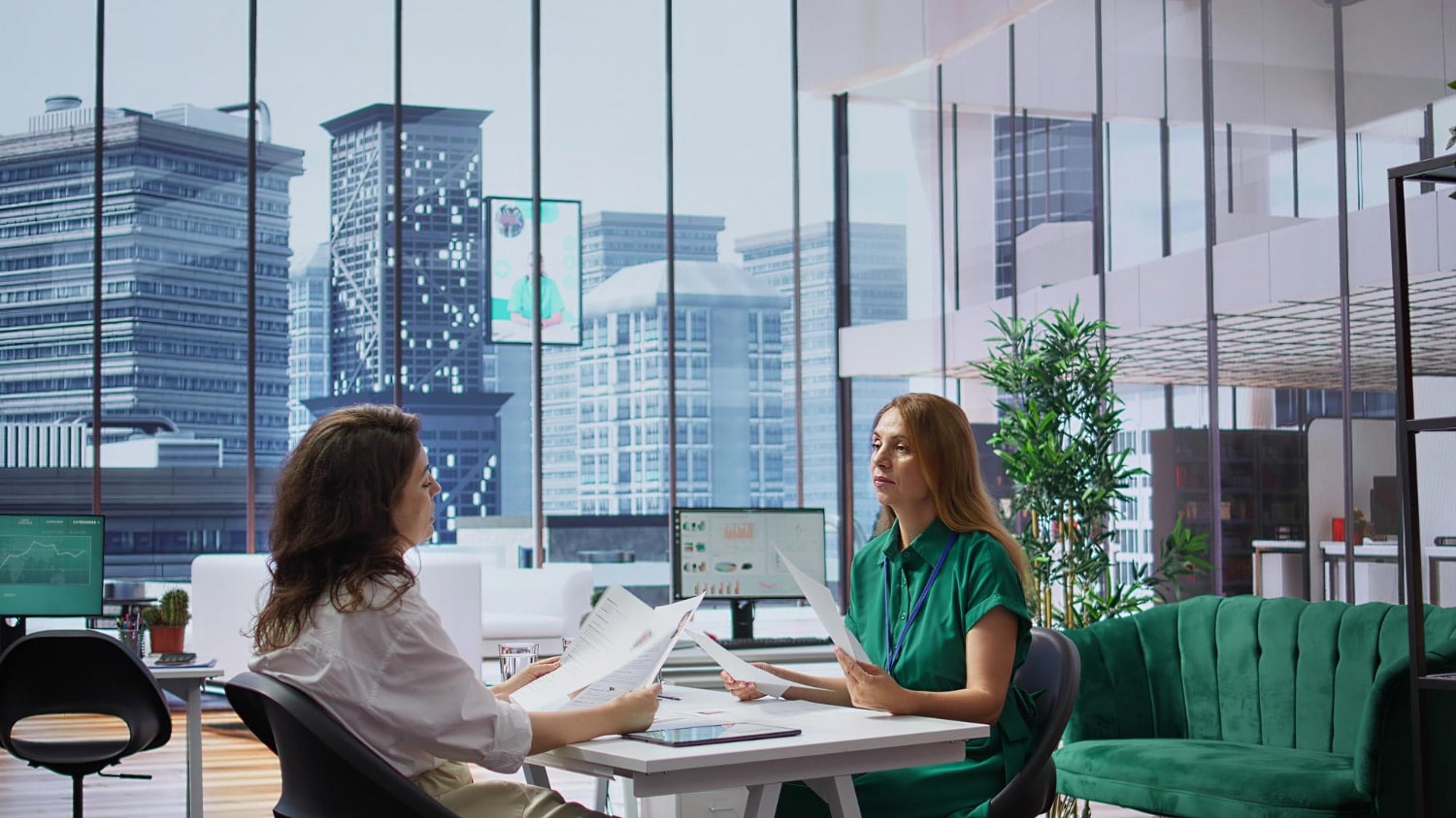 Private investment banking office