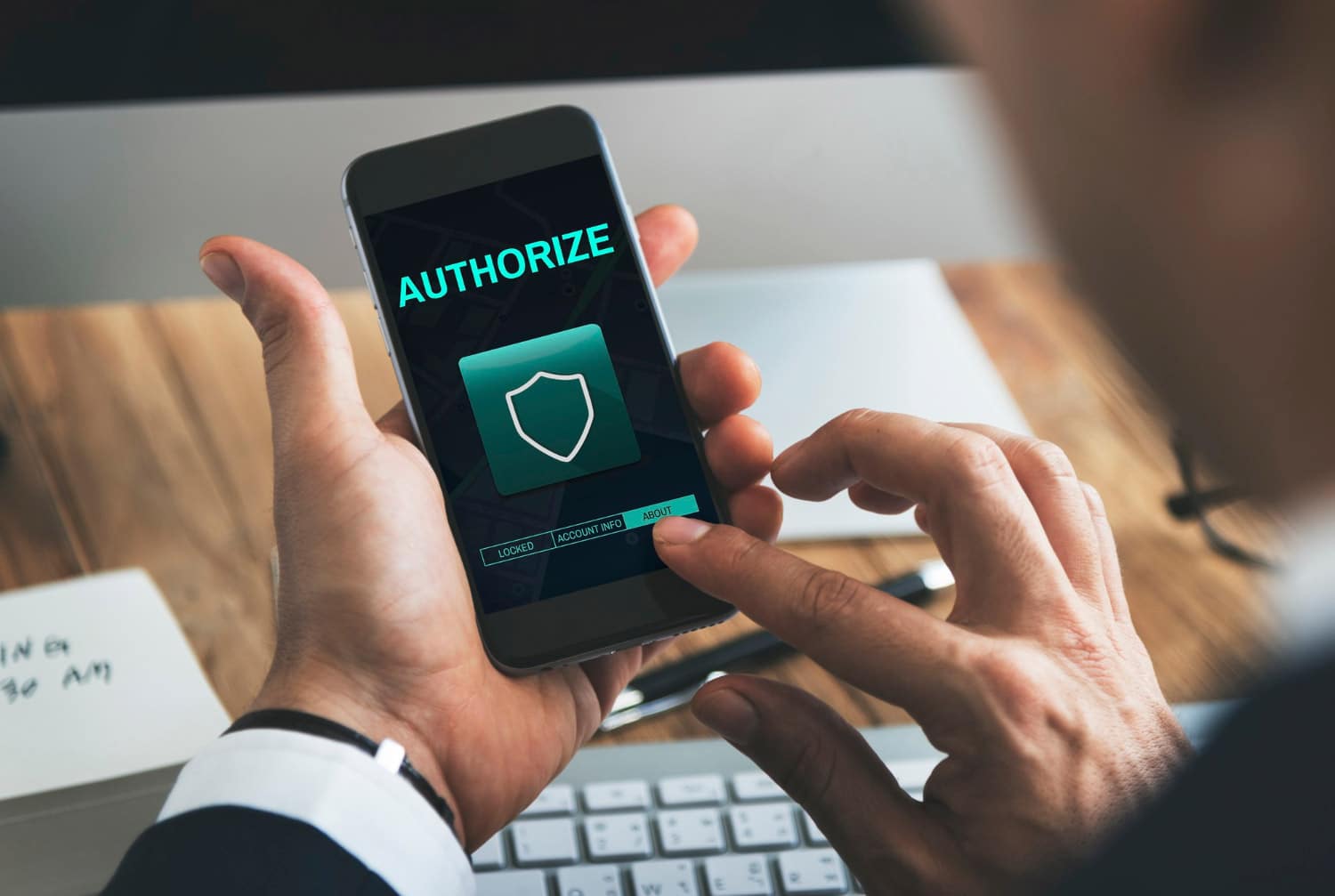 Digital banking security dashboard