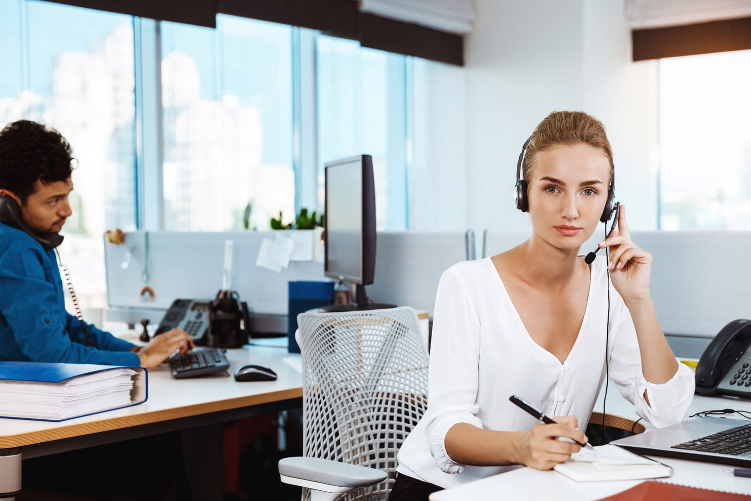 Support desk and account service 